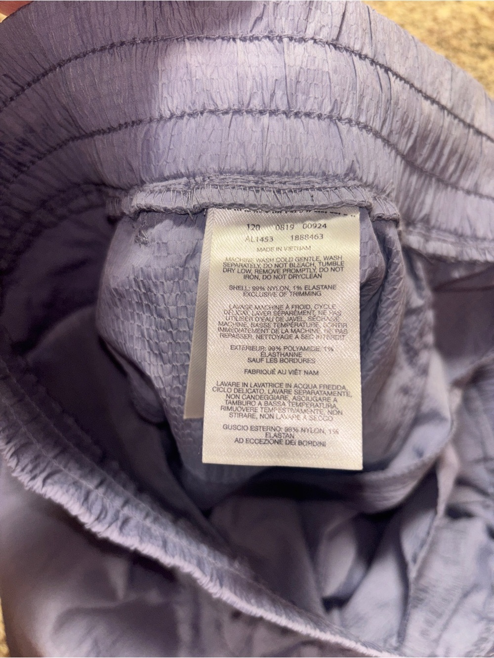 Columbia Omni Shield Hiking Joggers Active Travel Track Pants Gray Blue - Picture 7 of 7